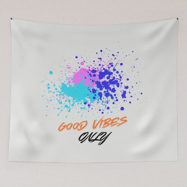 Item preview, Good Vibes Only – Positive Colorful Paint Splatter Design designed and sold by CREATIVE HIVE.