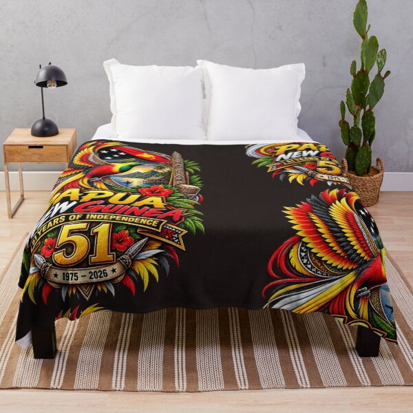 Item preview, Papua New Guinea 51st Independence 1975–2026 | Bird of Paradise PNG Heritage designed and sold by DiiStyle.