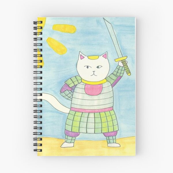 Item preview, Brave Cat Warrior with Sword designed and sold by WoachiArt.