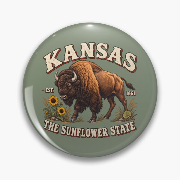 Item preview, Kansas Bison Vintage Wildlife designed and sold by radiogalaxy.