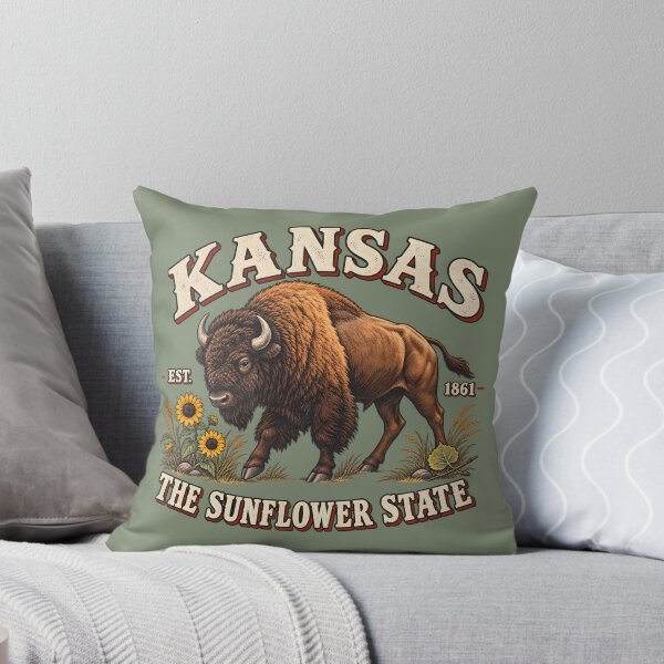 Item preview, Kansas Bison Vintage Wildlife designed and sold by radiogalaxy.