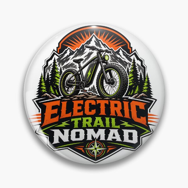 Item preview, Electric Trail Nomad Off‑Road E‑Bike Shirt designed and sold by OMNITeeSigns.