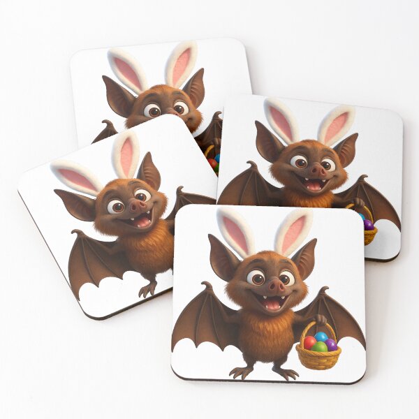 Item preview, Easter Mexican Free Tailed Bat designed and sold by Sillytoe.