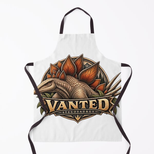 Item preview, Stegosaurus Vanted Emblem | Vintage Jurassic Dinosaur Design designed and sold by VantedStore.
