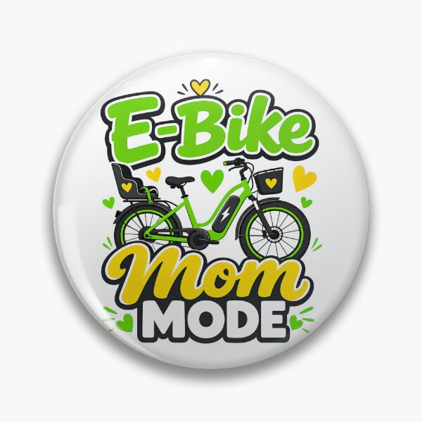 Item preview, E‑Bike Mom Mode Electric Bike Mother Shirt designed and sold by OMNITeeSigns.