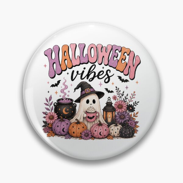 Item preview, Halloween Ghost Sweet Vibes designed and sold by WhooHoo-Art.