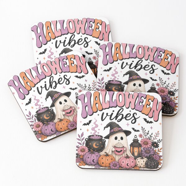 Item preview, Halloween Ghost Sweet Vibes designed and sold by WhooHoo-Art.