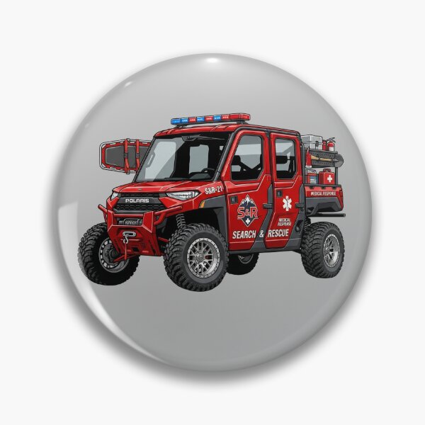 Item preview, Polaris Ranger Search and Rescue Medical Response UTV Graphic designed and sold by Motorline44.