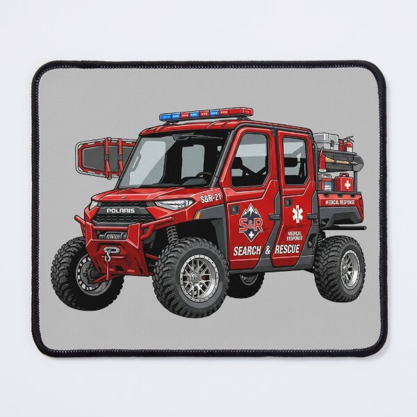 Item preview, Polaris Ranger Search and Rescue Medical Response UTV Graphic designed and sold by Motorline44.
