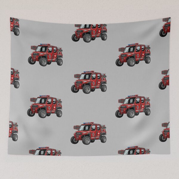 Item preview, Polaris Ranger Search and Rescue Medical Response UTV Graphic designed and sold by Motorline44.