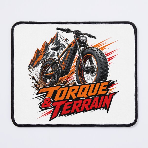 Item preview, Torque & Terrain Off‑Road Electric Bike Shirt designed and sold by OMNITeeSigns.