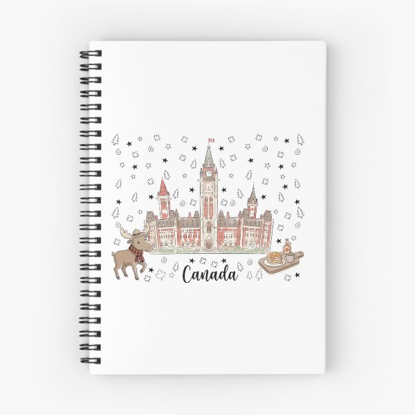 Item preview, Cute Parliament Hill Canada Doodle Art designed and sold by RamyGallery.