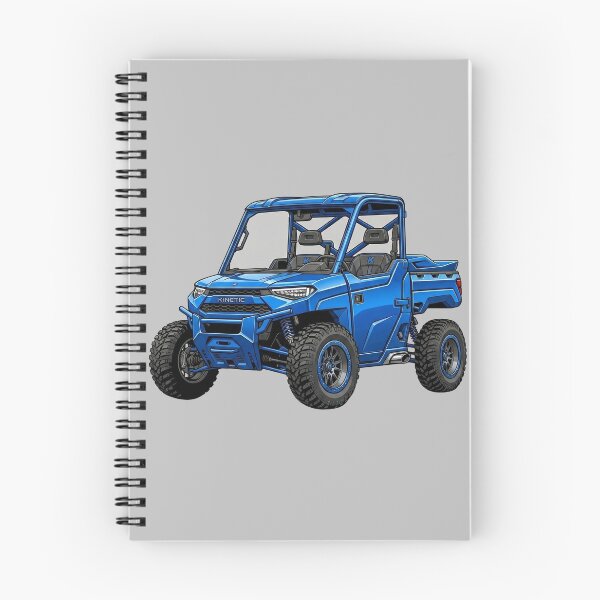Item preview, Polaris Ranger XP Kinetic Electric Blue Utility UTV Graphic designed and sold by Motorline44.