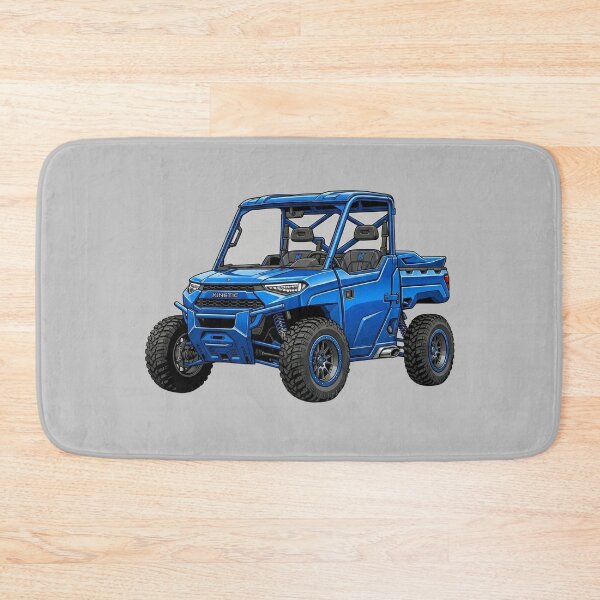Item preview, Polaris Ranger XP Kinetic Electric Blue Utility UTV Graphic designed and sold by Motorline44.