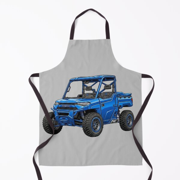 Item preview, Polaris Ranger XP Kinetic Electric Blue Utility UTV Graphic designed and sold by Motorline44.