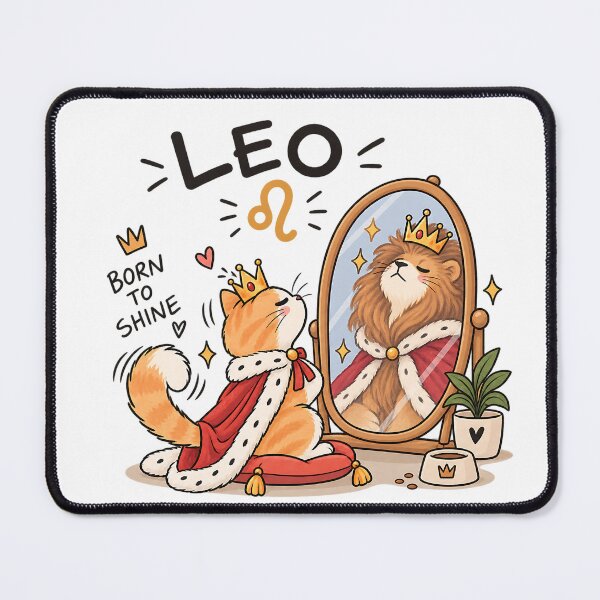 Item preview, Leo Cat – Born to Shine designed and sold by NucciCollective.