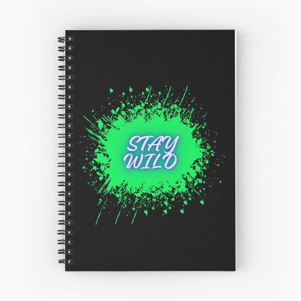 Item preview, Stay Wild – Bold Colorful Paint Splatter Inspirational Design designed and sold by CREATIVE HIVE.