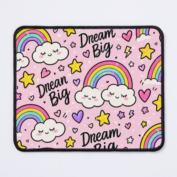 Item preview, Dream Big Rainbow Hearts Pattern designed and sold by Car23314.