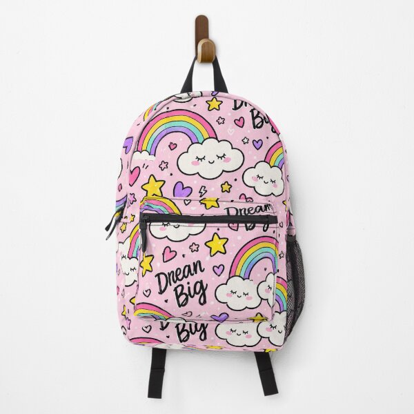 Item preview, Dream Big Rainbow Hearts Pattern designed and sold by Car23314.
