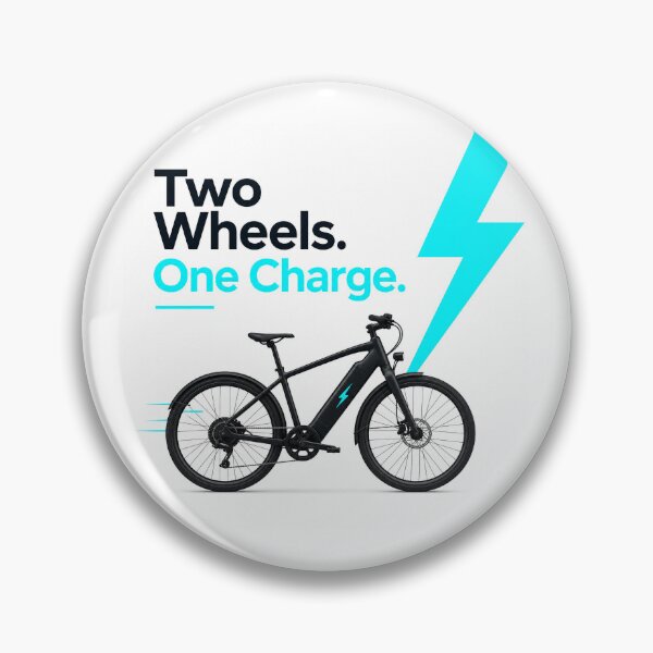 Item preview, Two Wheels One Charge Electric Bike Lifestyle Shirt designed and sold by OMNITeeSigns.