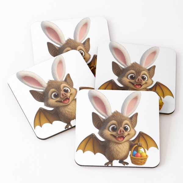 Item preview, Easter Natterer’s Bat designed and sold by Sillytoe.