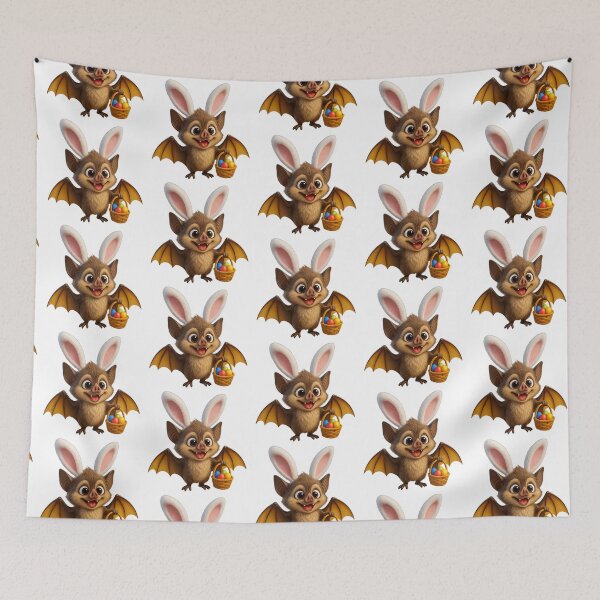 Item preview, Easter Natterer’s Bat designed and sold by Sillytoe.