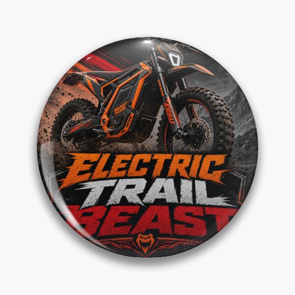 Item preview, Electric Trail Beast Off‑Road E‑Bike Rider Shirt designed and sold by OMNITeeSigns.