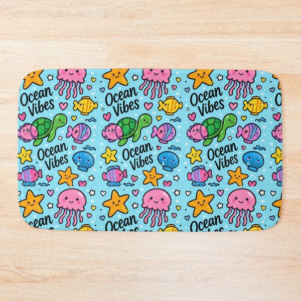 Item preview, Cute Ocean Animals Pattern designed and sold by Car23314.