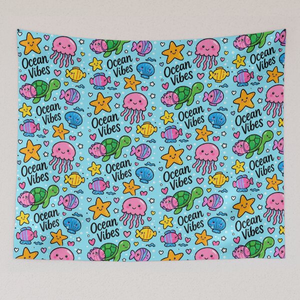 Item preview, Cute Ocean Animals Pattern designed and sold by Car23314.