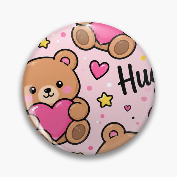 Item preview, Cute Teddy Bear Love Hugs Pattern designed and sold by Car23314.