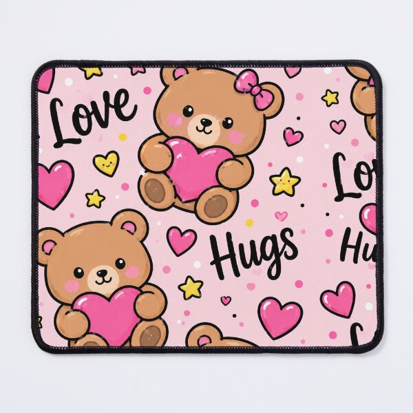 Item preview, Cute Teddy Bear Love Hugs Pattern designed and sold by Car23314.
