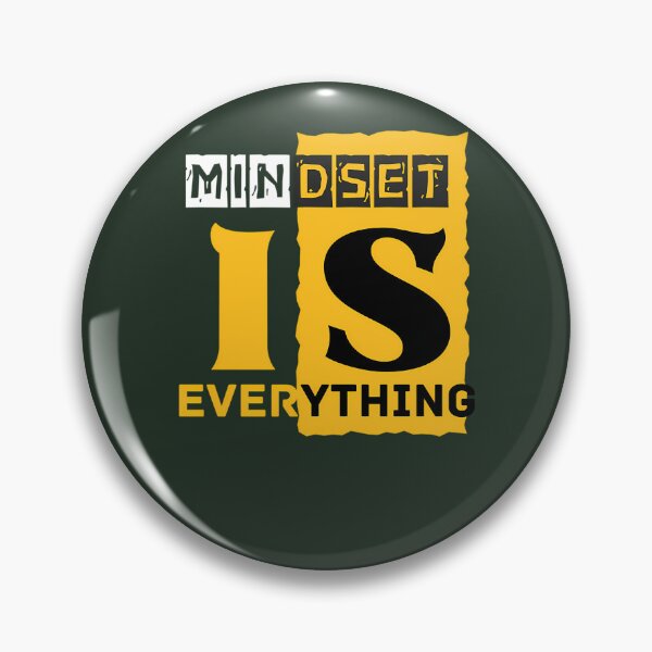 Item preview, Motivational Quotes 'Mindset Is Everything ' 348 designed and sold by GASSISHOP.