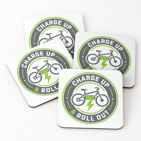 Item preview, Charge Up & Roll Out Electric Bike Lifestyle Shirt designed and sold by OMNITeeSigns.