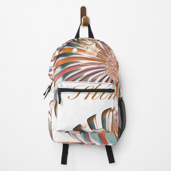 Item preview, Shine on 3D Metallic Swirl and Glowing Stars Aesthetic Art designed and sold by MinimalAurashop.