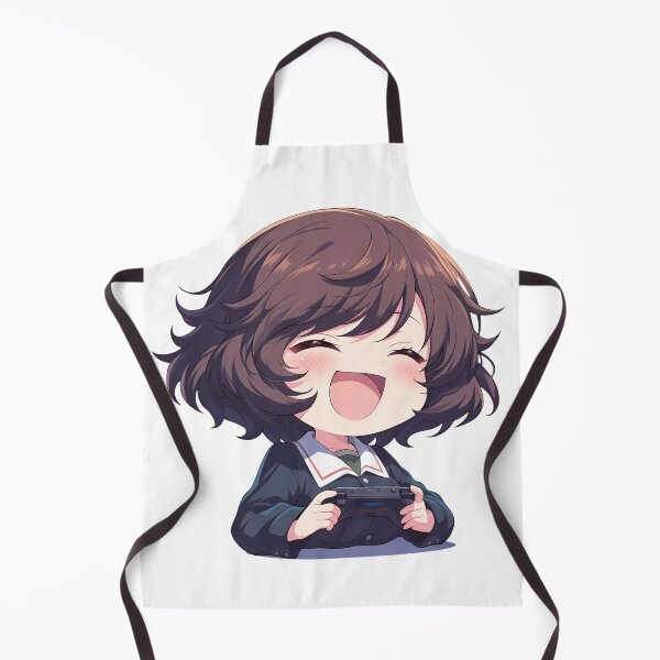 Item preview, Yukari Akiyama Girls und Panzer Happy Chibi Gaming Moment designed and sold by Dashsopaner.