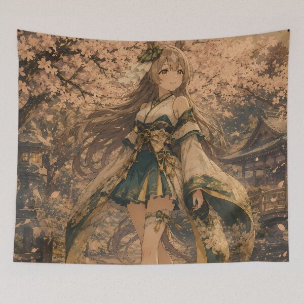 Item preview, Satono Diamond Uma Musume Sakura Temple Stroll designed and sold by mildaclairmo.