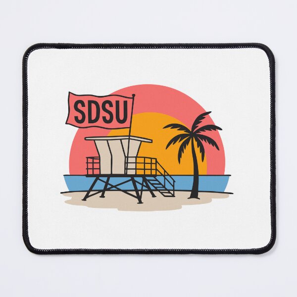 Item preview, SDSU Beach Lifeguard Sunset designed and sold by bluhour.