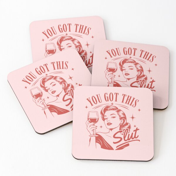 Item preview, You Got This Slut Funny Retro Pinup Humor Graphic designed and sold by RahniNM.