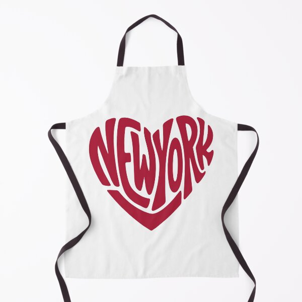 Item preview, New York Heart Shape Retro Typography Design designed and sold by castillomiami.