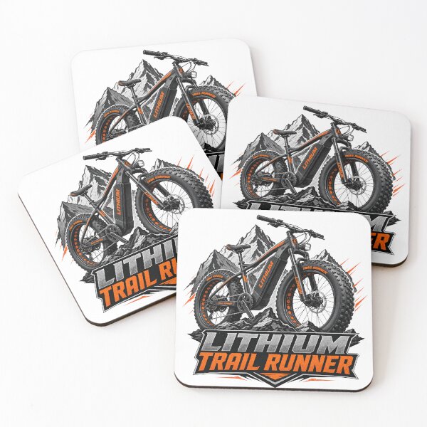 Item preview, Lithium Trail Runner Off‑Road E‑Bike Adventure Shirt designed and sold by OMNITeeSigns.
