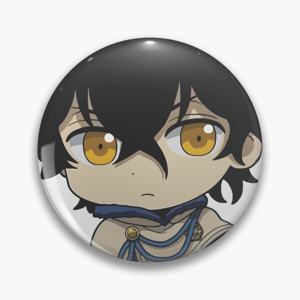 Item preview, Elegant Asta Black Clover Chibi Frosted Glass designed and sold by Peachsocute.