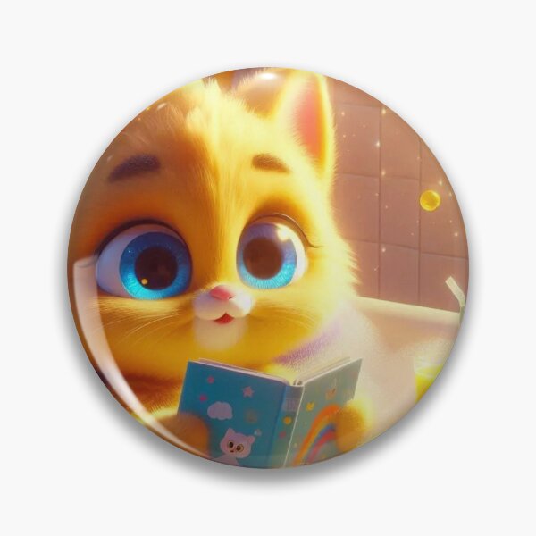 Item preview, "Gatito Soñador Kawaii- Baño de Cuentos” designed and sold by yuliettestore.