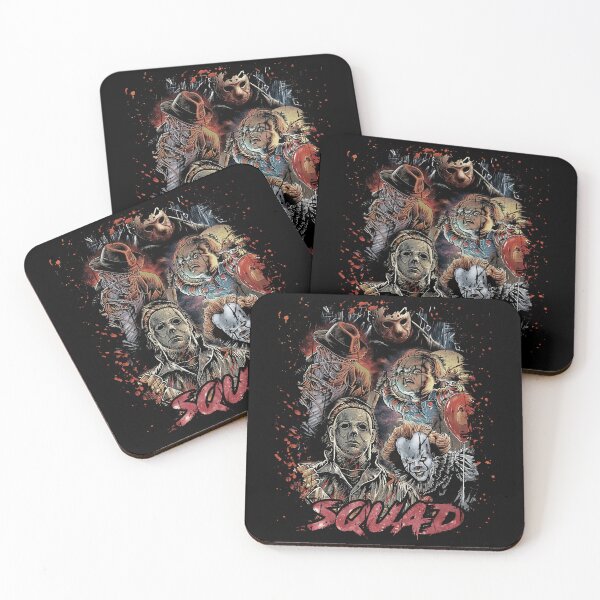 Item preview, Horror Squad Movie Villains Dark Collage Graphic designed and sold by Anselle.