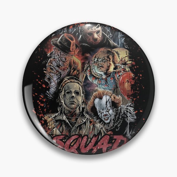 Item preview, Horror Squad Movie Villains Dark Collage Graphic designed and sold by Anselle.