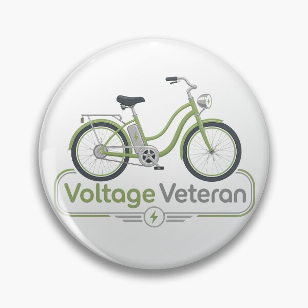 Item preview, Voltage Veteran Senior E‑Bike Rider Shirt designed and sold by OMNITeeSigns.