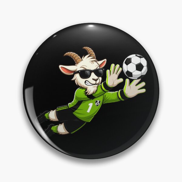 Item preview, G.O.A.T. Goalkeeper Soccer Goat Gear designed and sold by DynamicDesign.