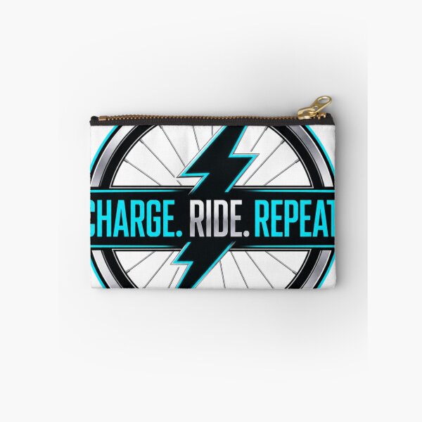 Item preview, Charge Ride Repeat Electric Bike Lifestyle Shirt designed and sold by OMNITeeSigns.