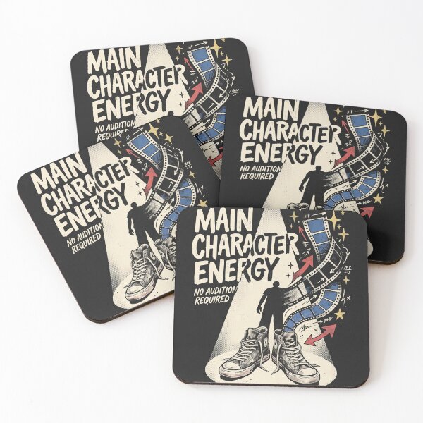 Item preview, Main Character Energy – No Audition Required Streetwear designed and sold by Origamoart.