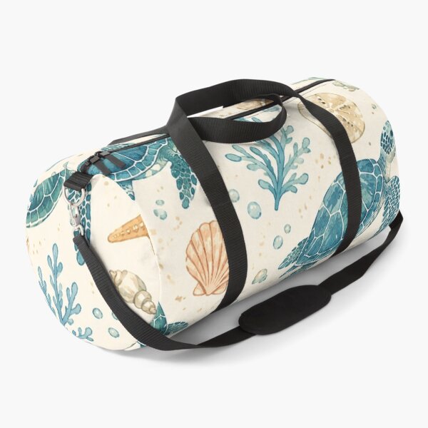 Item preview, Sea Turtle Beach Pattern – Coastal Ocean Watercolor designed and sold by RJACreative.