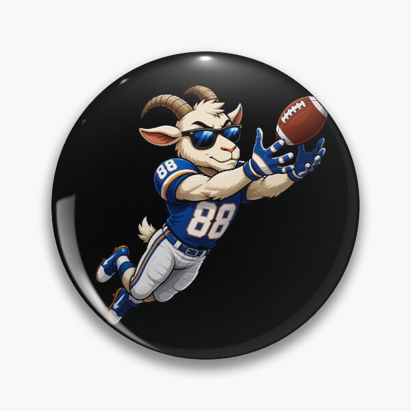 Item preview, G.O.A.T. Receiver Football Goat Gear designed and sold by DynamicDesign.